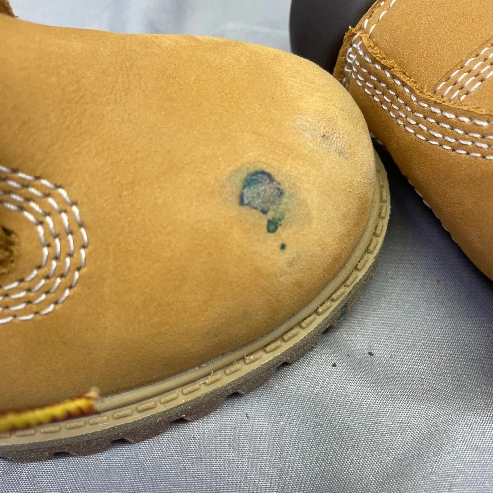 Timberland Toddler 10M Premium 6 Inch Waterproof Boot‎ Wheat Nubuck 12809